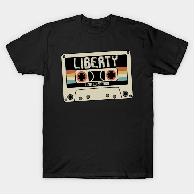 Liberty - Limited Edition - Vintage Style T-Shirt by Debbie Art